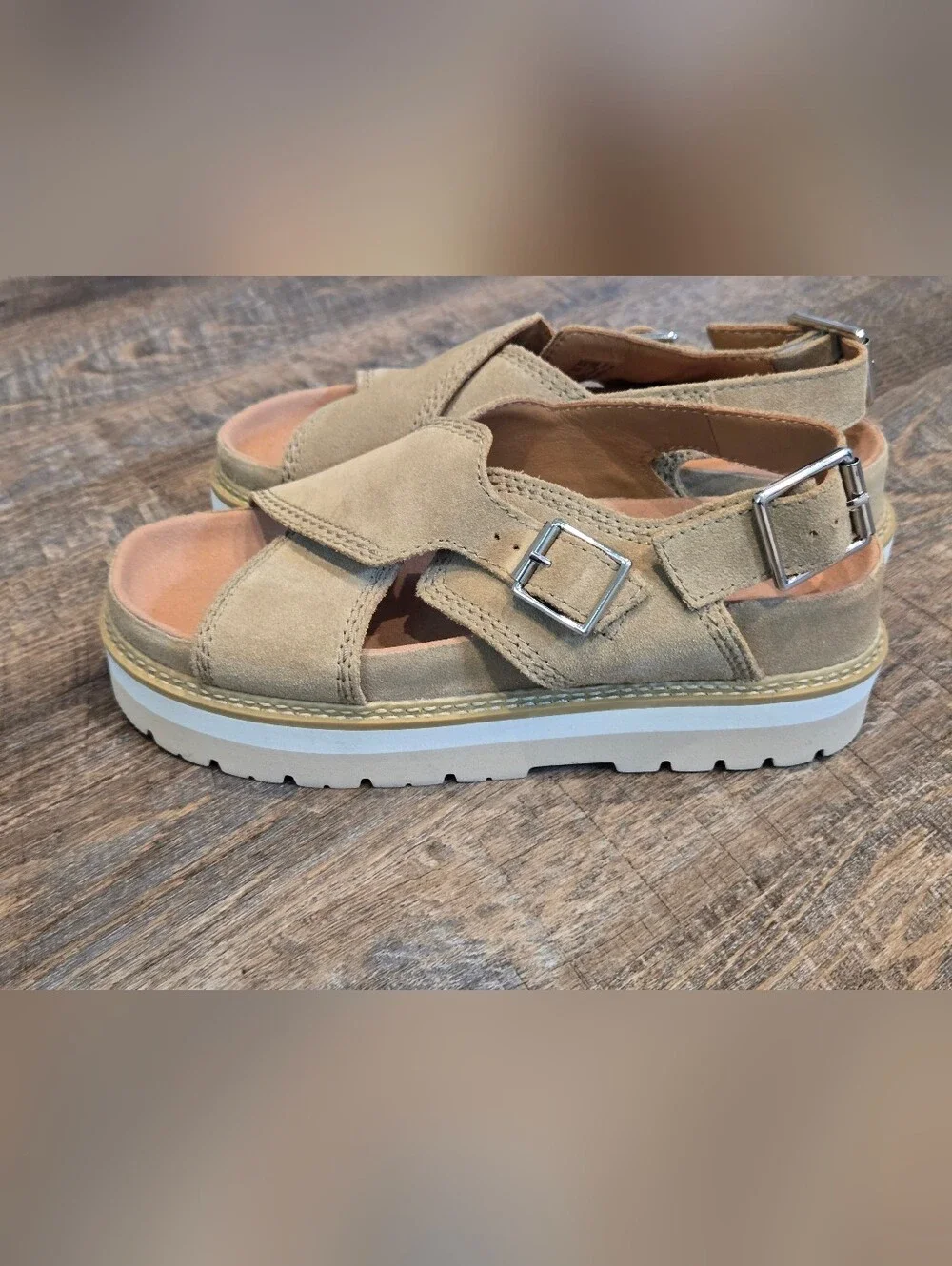 Clarks Women's Orianna Roam Dark Sand - Picture 5 of 10